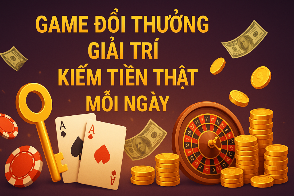 Game Đổi Thưởng – Giải Trí Kiếm Tiền Thật Mỗi Ngày Uy Tín 2025
