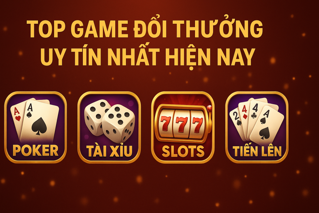 Top Game Đổi Thưởng Uy Tín Nhất Hiện Nay – Cập Nhật Mới Nhất 2025