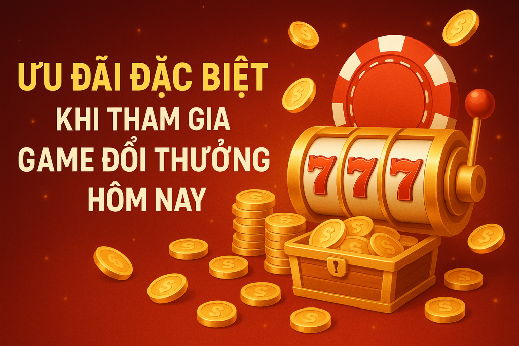 Ưu Đãi Đặc Biệt Khi Tham Gia Game Đổi Thưởng Hôm Nay – Cơ Hội Không Thể Bỏ Lỡ!